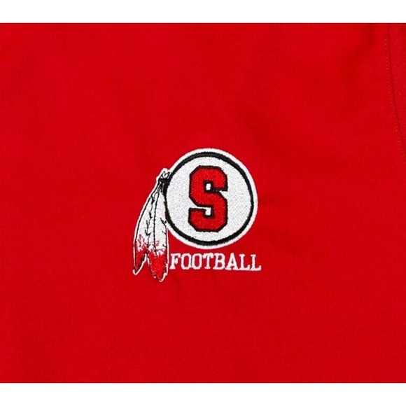 Florida State Seminoles Shirt Mens Large Red Adidas Windbreaker Football NCAA - Picture 3 of 11